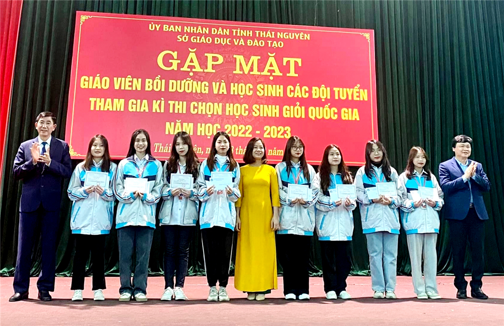 Thái Nguyên có 94 em tham dự kỳ thi chọn học sinh giỏi quốc gia năm học 2022-2023